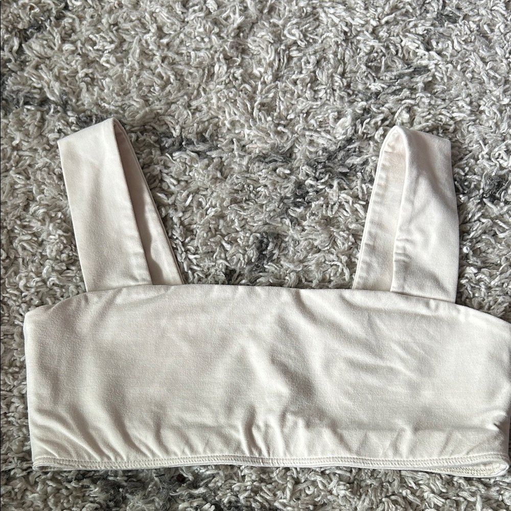Reformation Off-White Bandeau